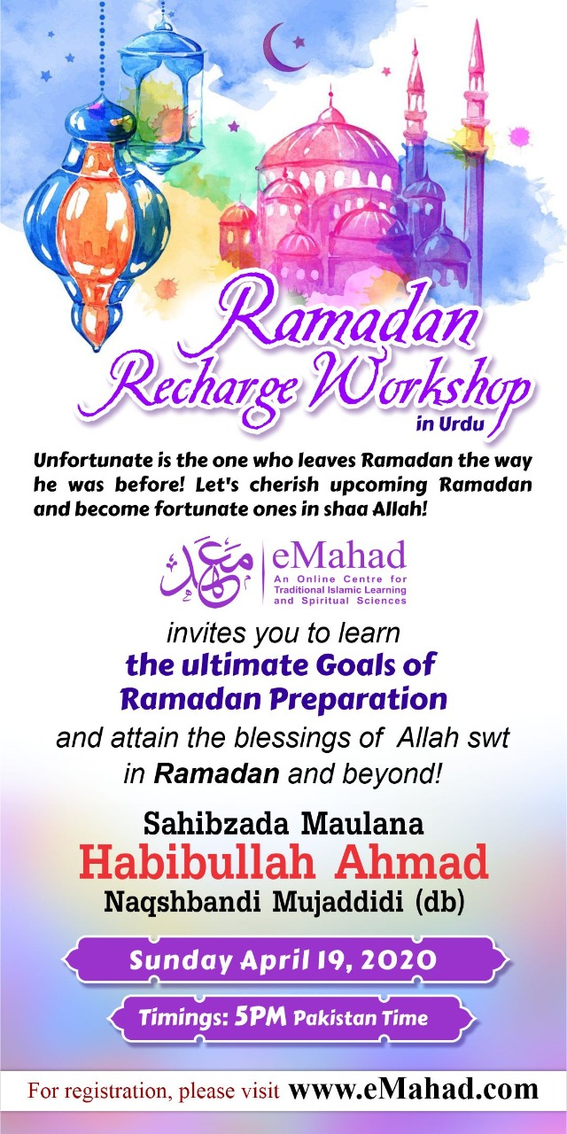 Ramadan Recharge Workshop